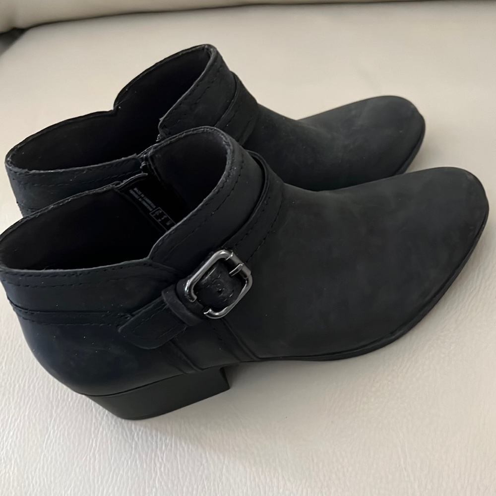 Clark’s Black Booties